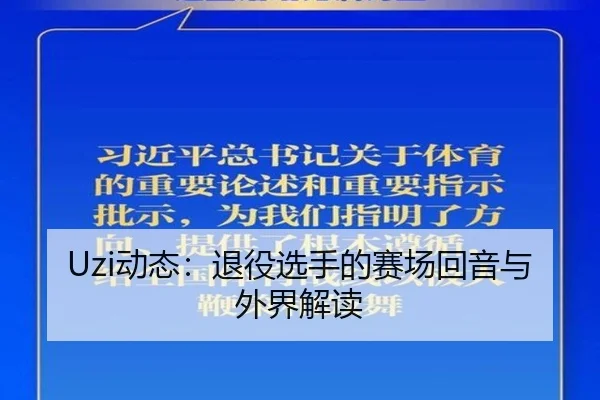 Uzi动态：退役选手的赛场回音与外界解读